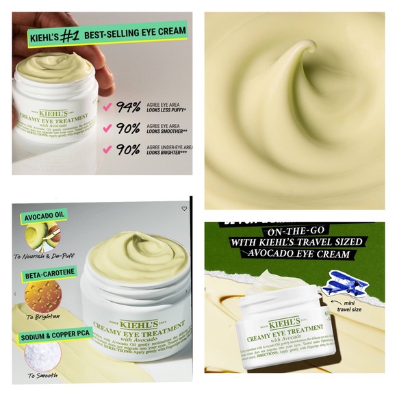 Kiehl’s Ultra Facial Cream-Creamy Eye Treatment W-Avocado - Picture 12 of 16